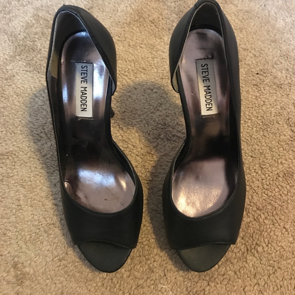 Steve Madden Peep-Toe Heels