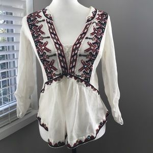 Anthropologie top xsmall