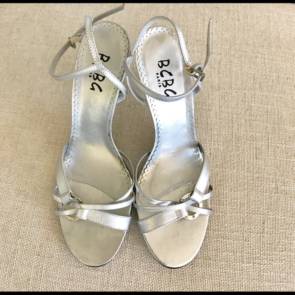 Vintage BCBG Paris Stilleto Strappy Sandals Heels - NEW