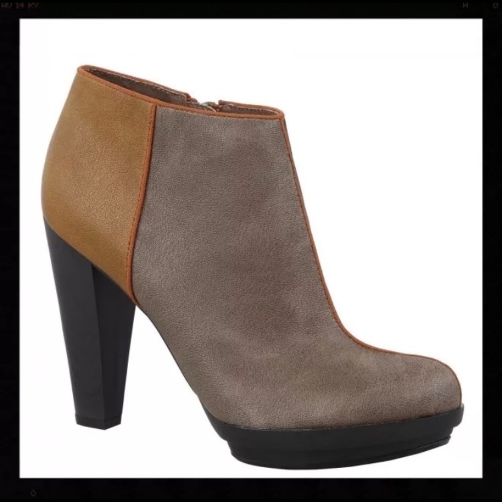 NWOB Lela Rose for Payless Colorblock Ankle Boots