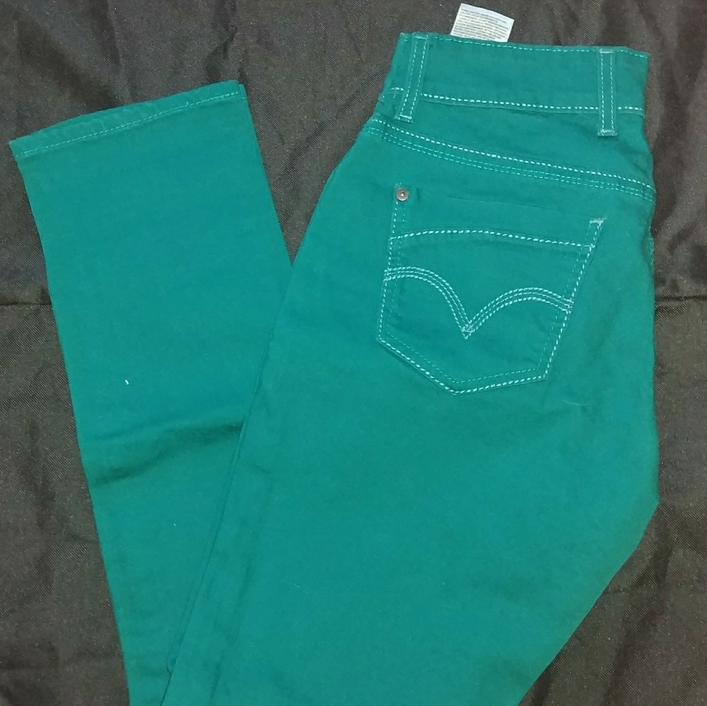 Teal Levi's Jeans