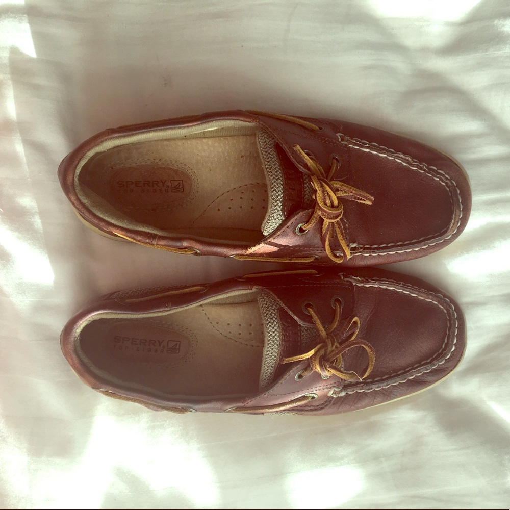 Sperrys women's 7.5 M dark brown shoes