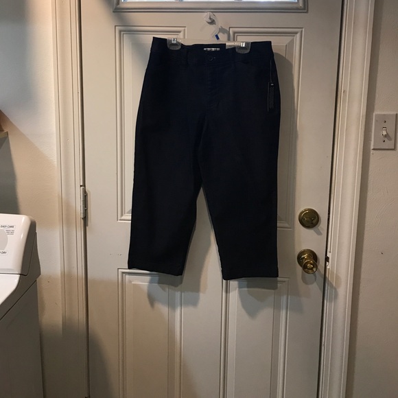 St. John's Bay Pants - Denim Capris NWT