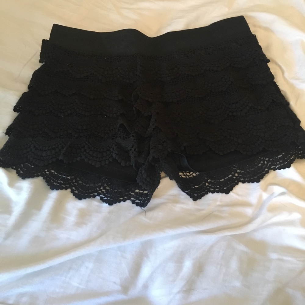 Lace shorts