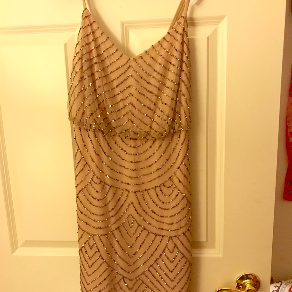 Adrianna Papell Beaded Dress