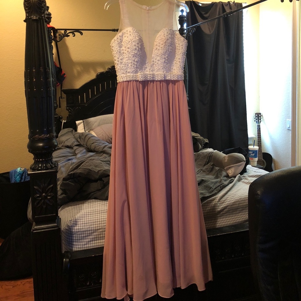 Custom made prom dress