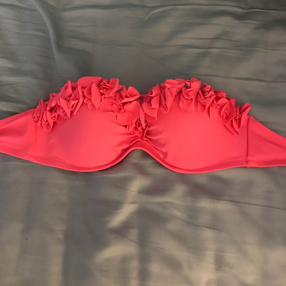 Strapless Victoria secret bathing suit top