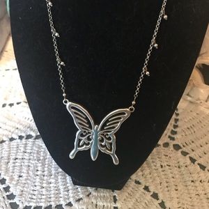 Brighton Large Reversible Butterfly Necklace