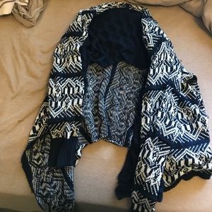 Sweater poncho