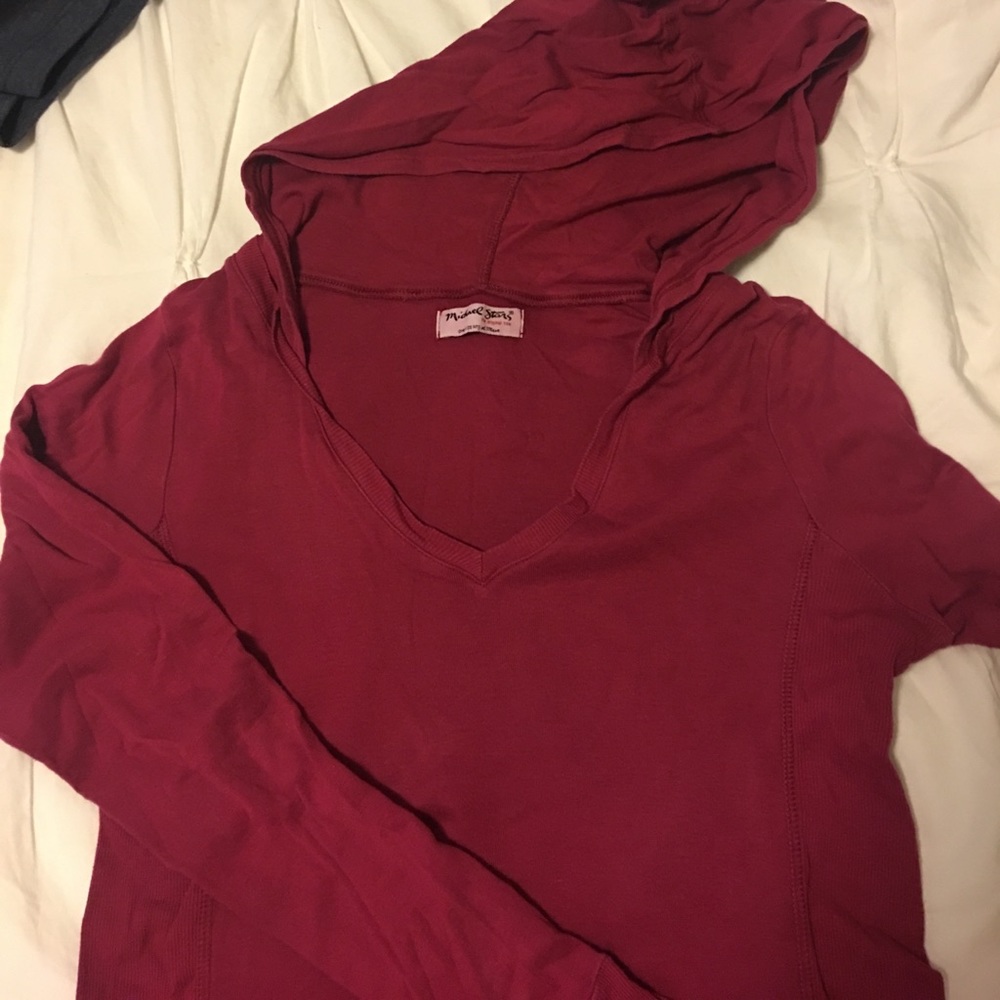 Michael stars hooded shirt