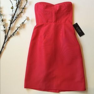 J.Crew Strapless sheath dress