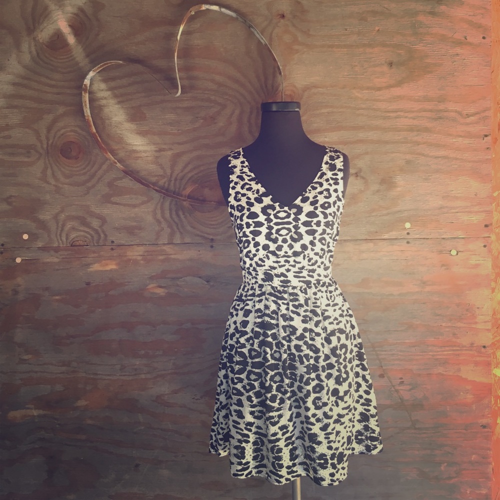 EUC printed Aline dress