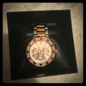 Rose gold watch!