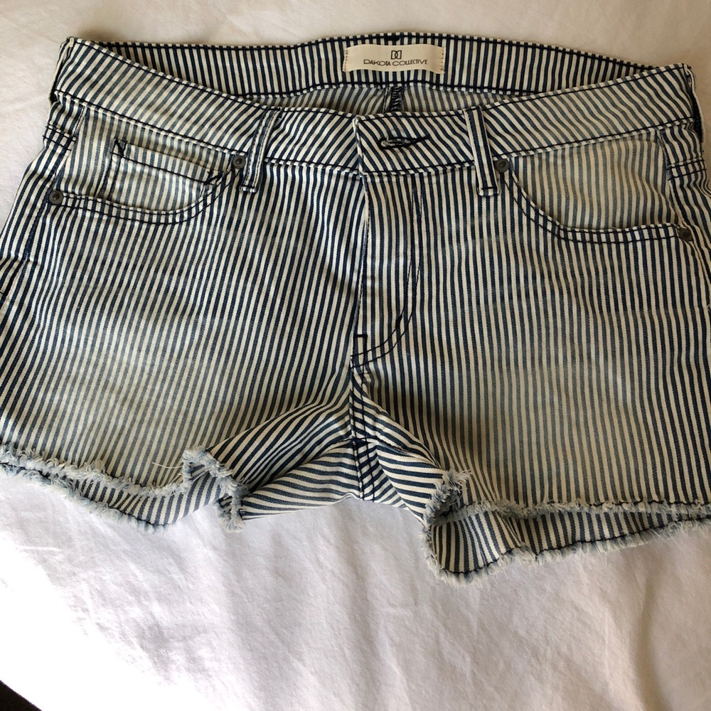 Dakota Collective striped shorts