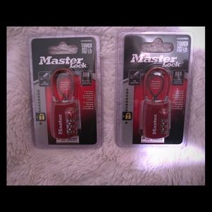 Two luggage locks! Never used!