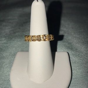 🌸Gold filled Faux Morganite ring 🌸