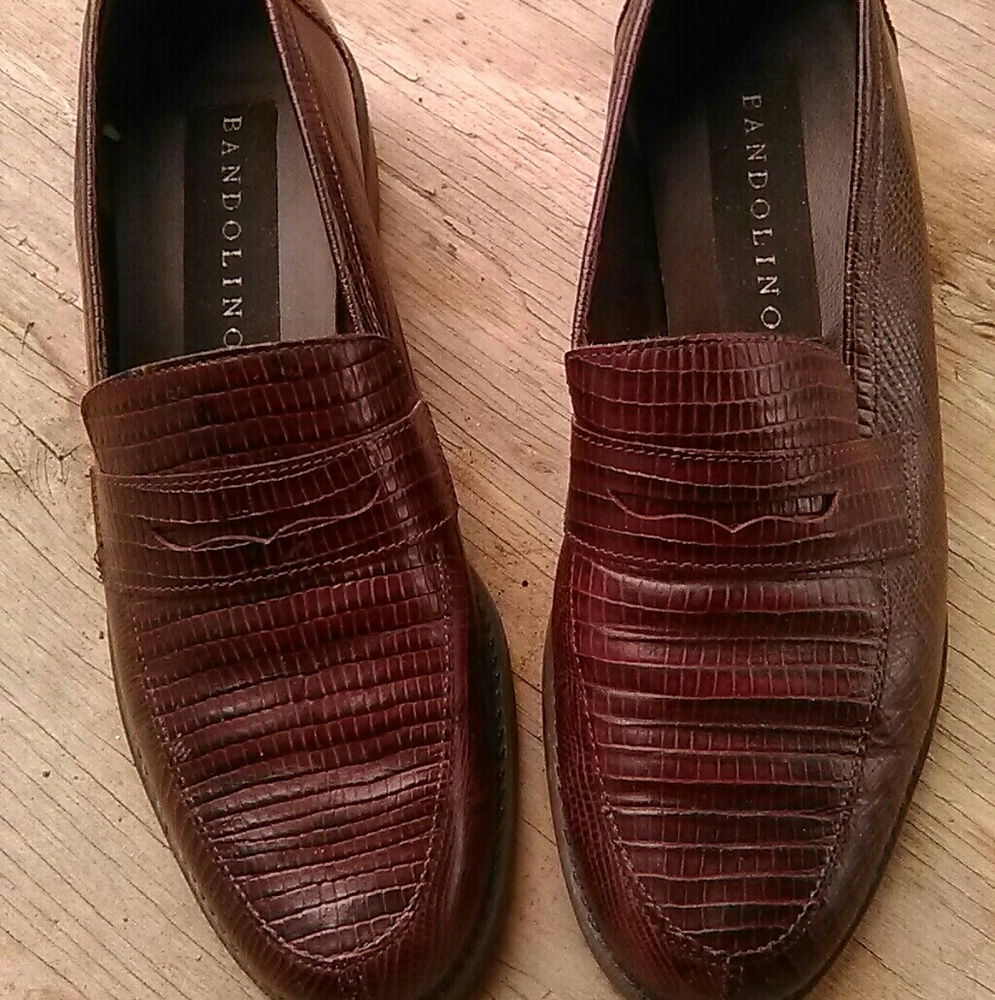 Penny type loafers.