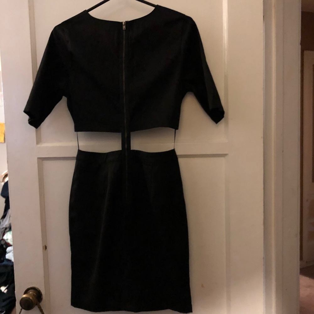 Black cocktail dress