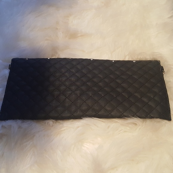 Quilted Rhinestone Clutch - Picture 3 of 6