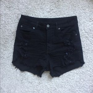 Carmar (LF) distressed high waist short
