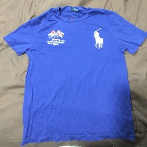 Men's polo Ralph Lauren big pony France t shirt