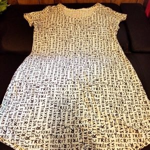 Victorias Secret pajama T-shirt dress