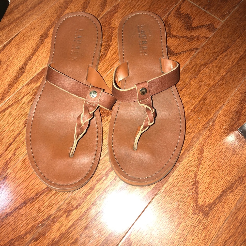 Ralph Lauren brown sandals