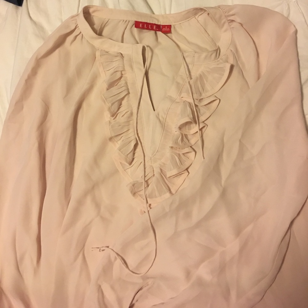 Blush color blouse