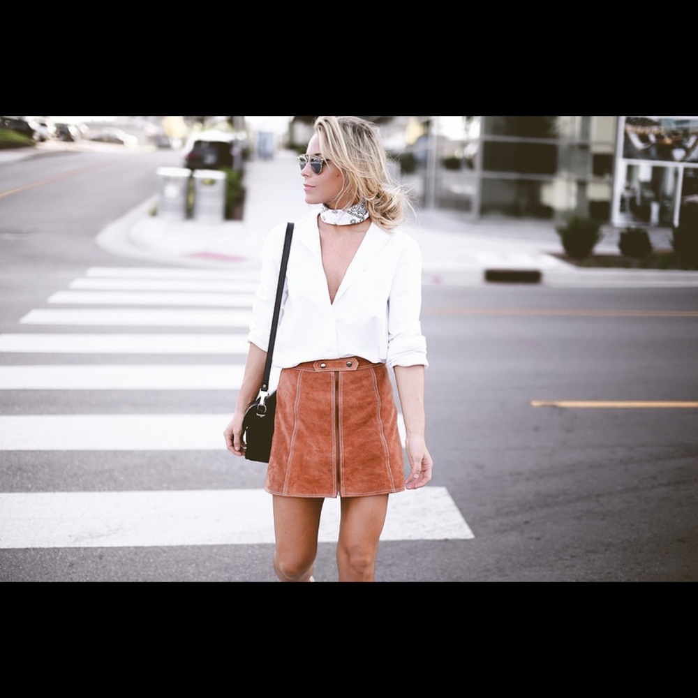 White Neck Scarf Bandana