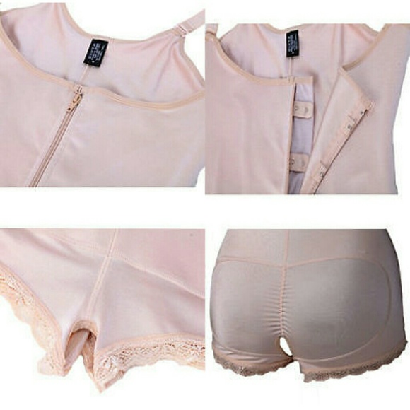 Women Full Body Shaper High Compression Strappy Wa - Picture 4 of 6