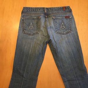 7 for all mankind bootcut jeans