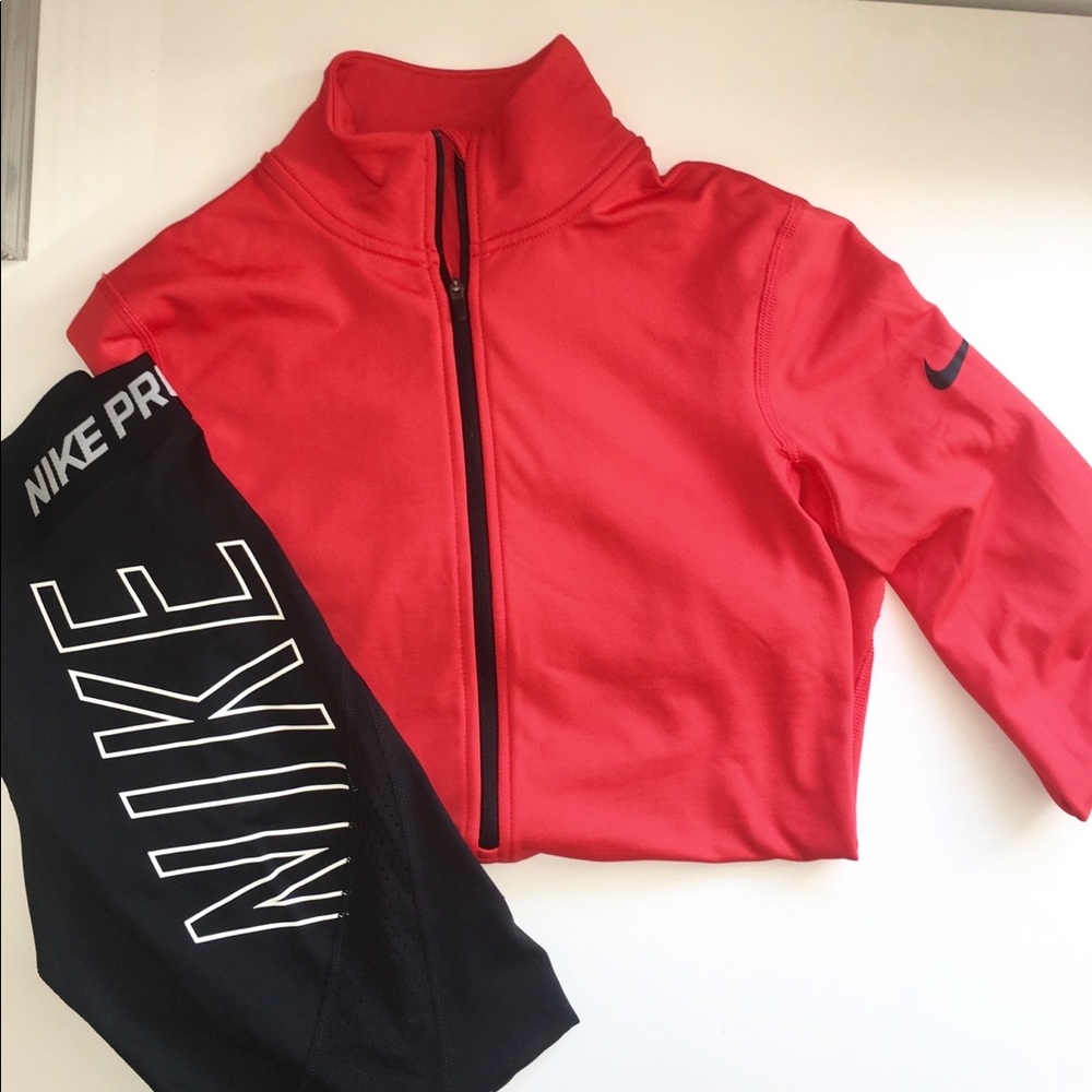 Nike Pro half zip