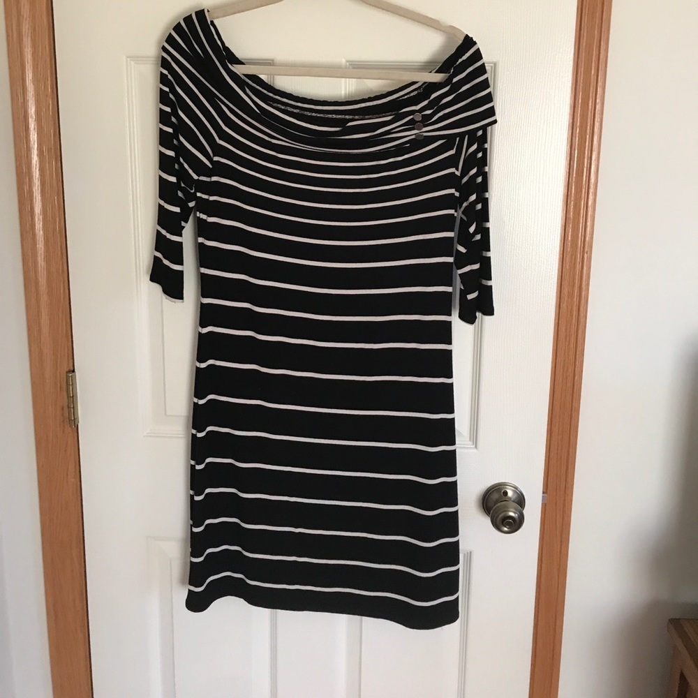 WHBM Striped Dress
