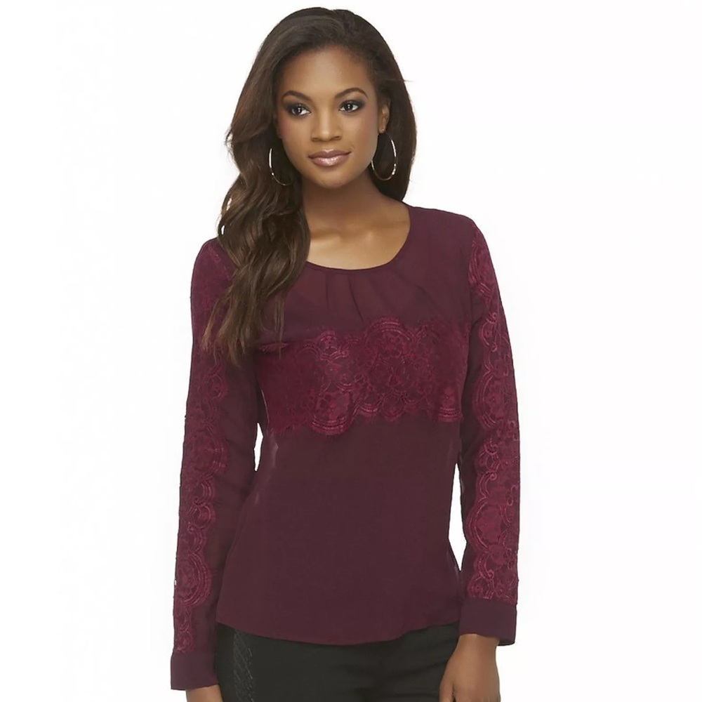 Kardashian Kollection Lace Top