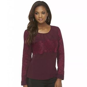 Kardashian Kollection Lace Top