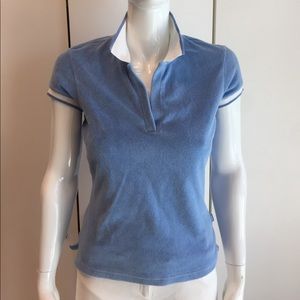 EXPRESS Baby Blue Tennis Shirt (M)
