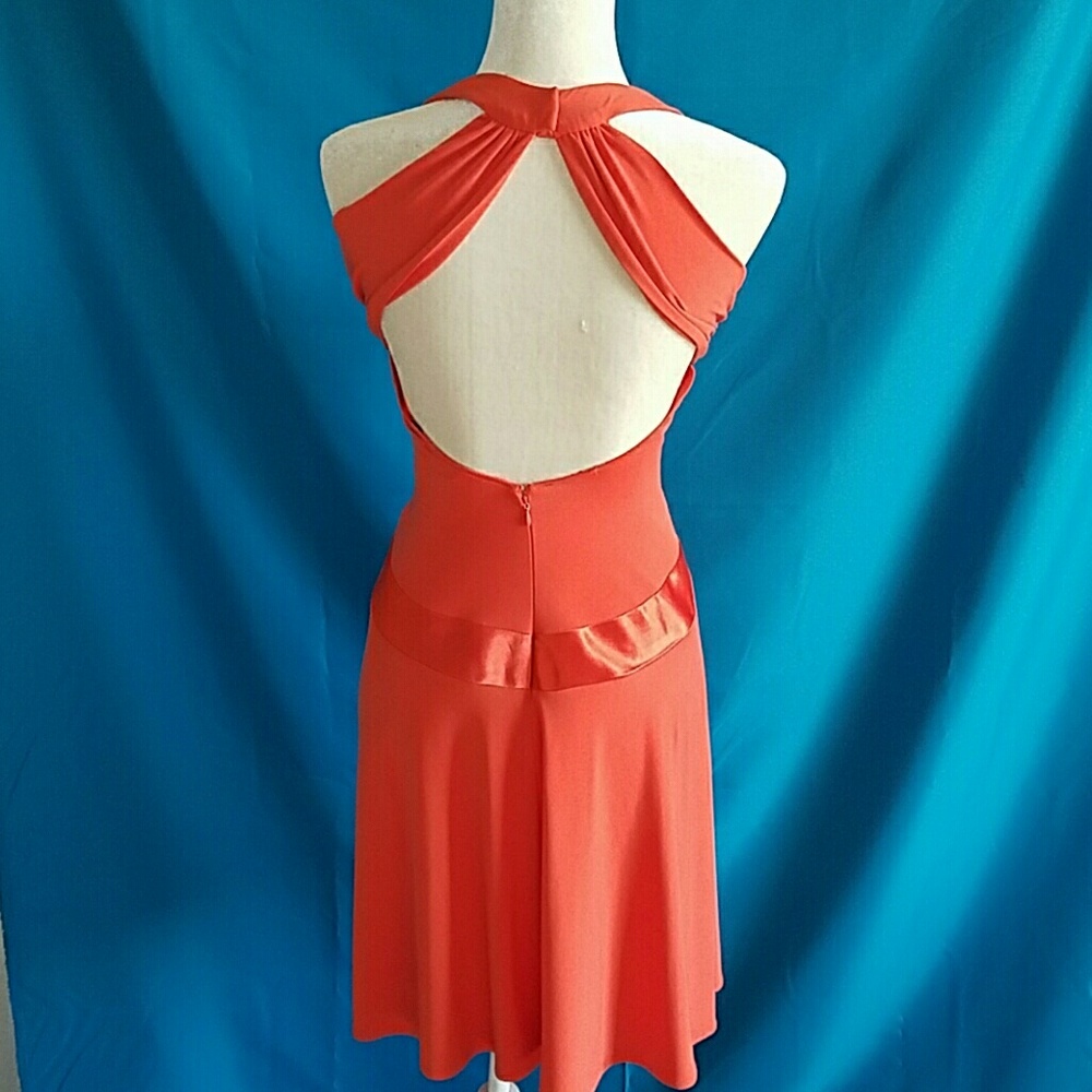 ⚘HOST PICK⚘Cute Orange Dress "NWT" - Picture 2 of 6