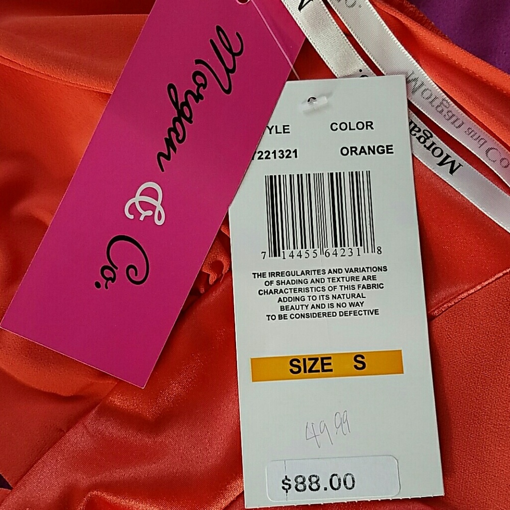 ⚘HOST PICK⚘Cute Orange Dress "NWT" - Picture 4 of 6