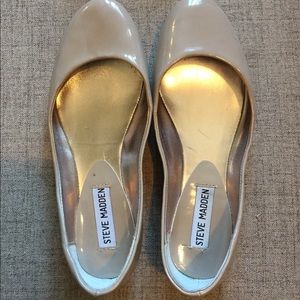 Steve Madden patent leather flats