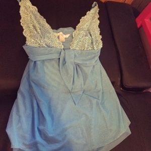 Victorias secret lingerie, blue size small