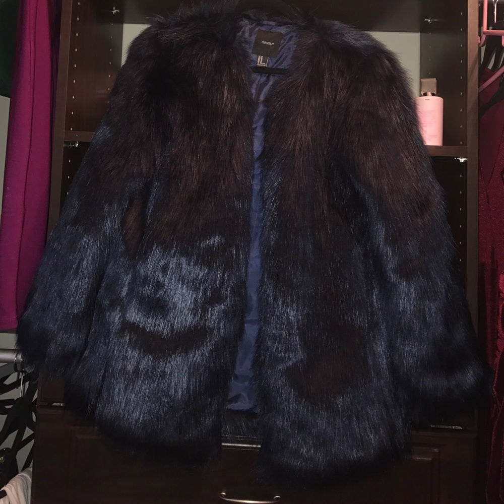 Faux Fur Coat