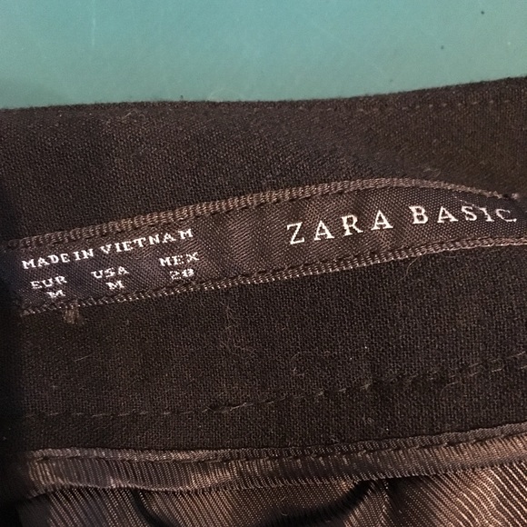 ⚡️Zara Basic⚡️ lace and houndstooth pencil skirt - Picture 2 of 3