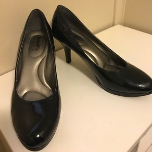 Coach and Four Black Leather pumps