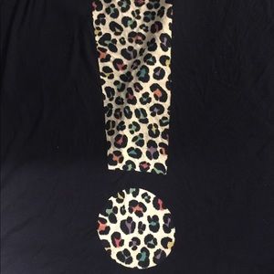 Cheetah exclamation point t shirt