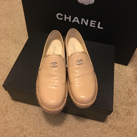 CHANEL Moccasin Loafer Flat  w/ box , and receipt - Picture 2 of 5
