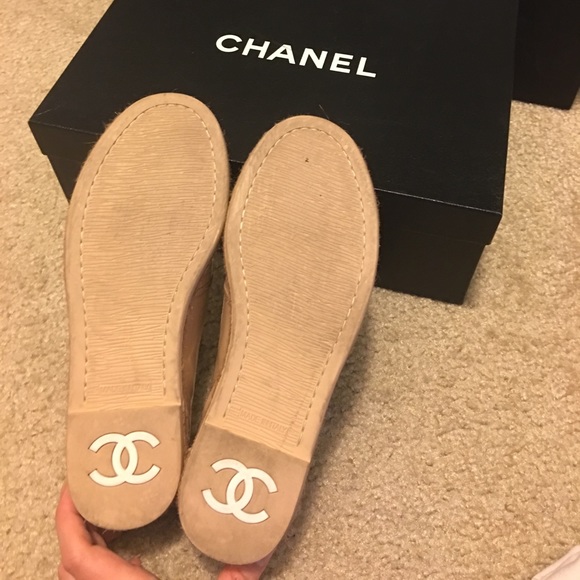 CHANEL Moccasin Loafer Flat  w/ box , and receipt - Picture 3 of 5