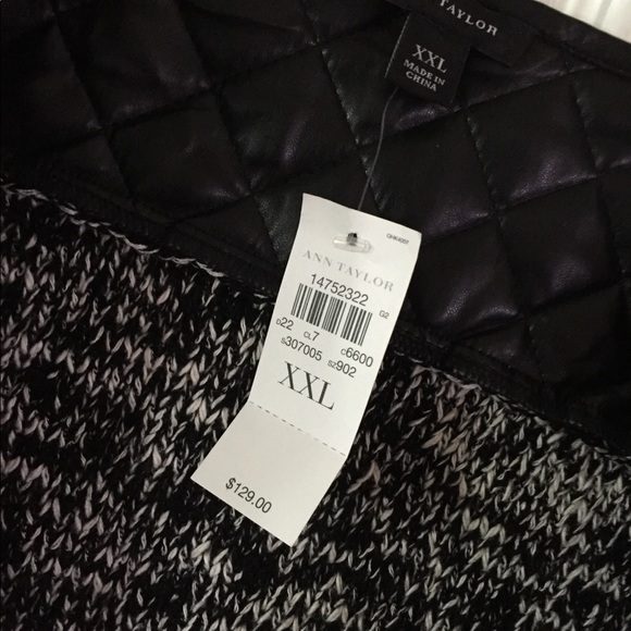 Faux Leather Moto Jacket Blazer - Picture 6 of 8