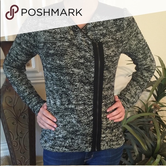 Faux Leather Moto Jacket Blazer - Picture 4 of 8