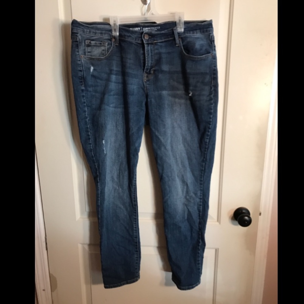 Old Navy Curvy Profile Skinny Jeans