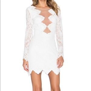 For Love & Lemons Noir Mini Dress (sale till 15th)